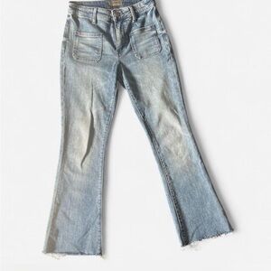Kut from the Kloth High Rise Light Wash Flared Jeans Size 0